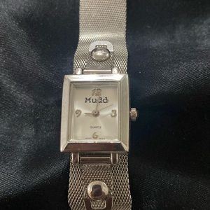 Mudd Silver Quartz Women’s Watch